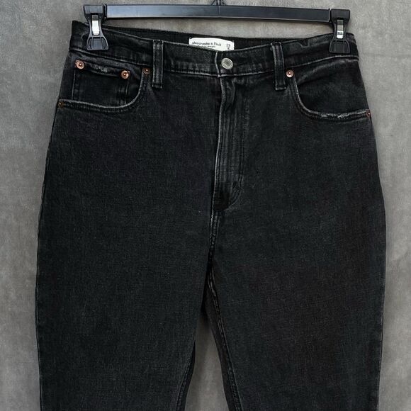 Abercrombie & Fitch The Ankle Straight Ultra High Rise Women’s Jeans Size 29/8 - Picture 7 of 11